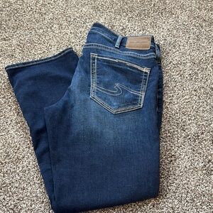 Men's silver jeans-Grayson